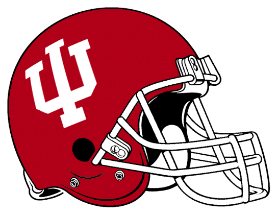 Indiana Hoosiers 1982-1994 Helmet Logo iron on transfers for fabric